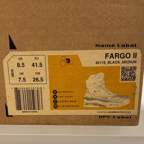 Ace Fargo II Waterproof Work Boots main image 11